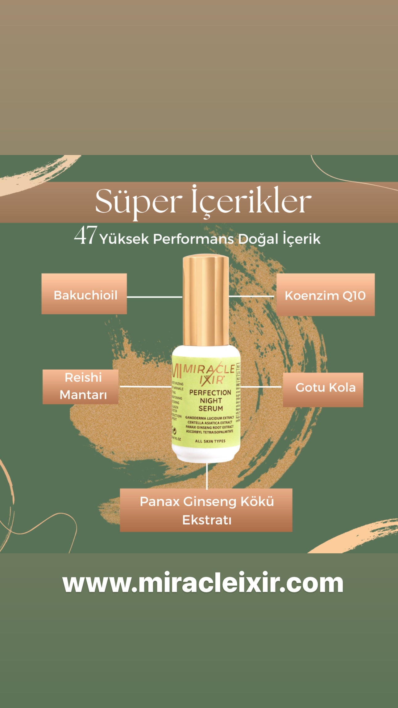 AGE CARE PERFECTION NIGHT SERUM - YAŞLANMA KARŞITI, ONARICI GECE SERUMU