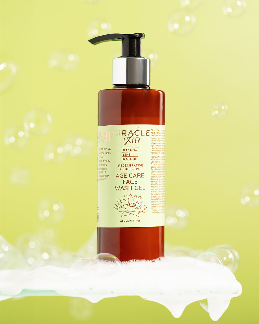 AGE CARE FACE WASH GEL - YAŞLANMA KARŞITI YÜZ TEMİZLEYİCİSİ